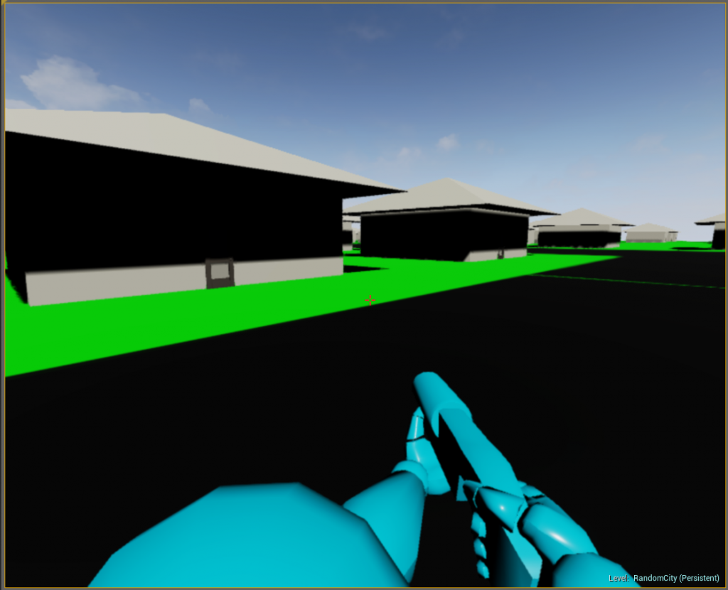 First Person City Exploration