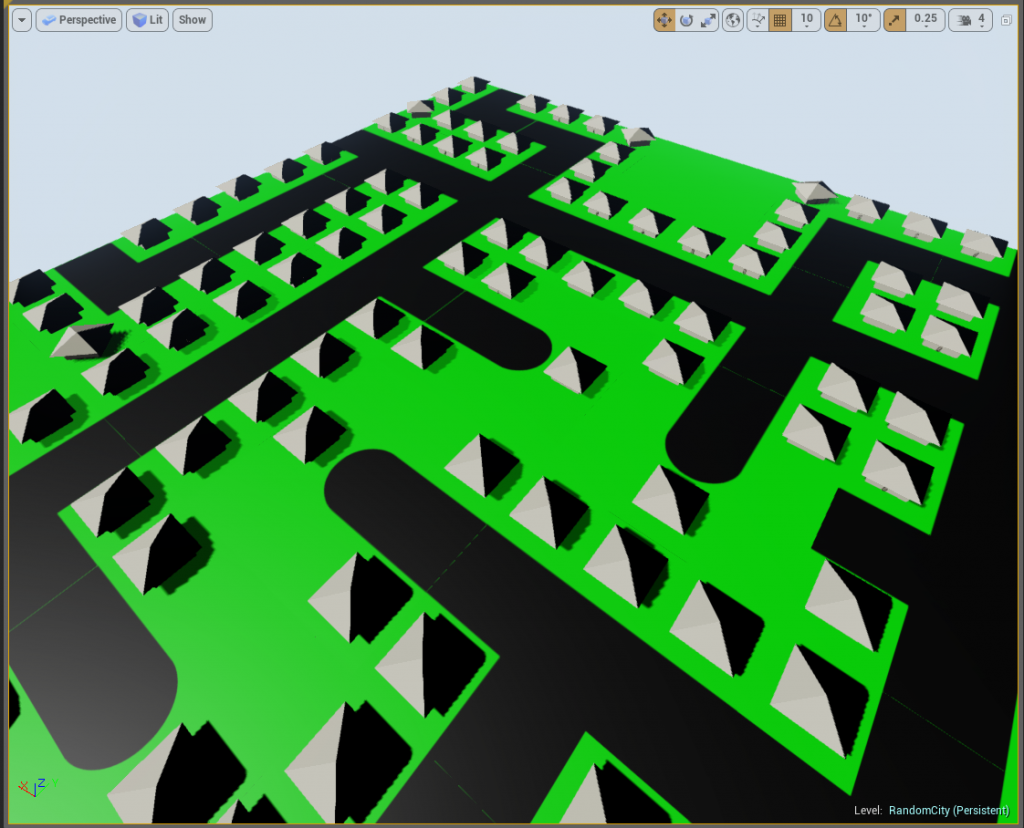 Example randomly built City