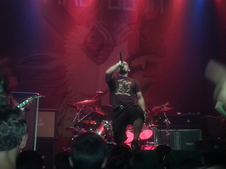 Me opening for Mastodon